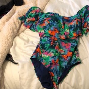 Floral swimsuit